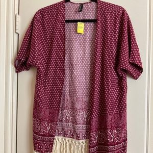 Full Tilt Kimono, Medium, in a boho design
